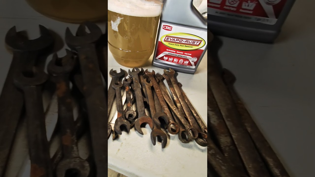 Does Harbor Freights Evaporust really Work? #harborfreight #evaporust #snapon #snapontools #rust