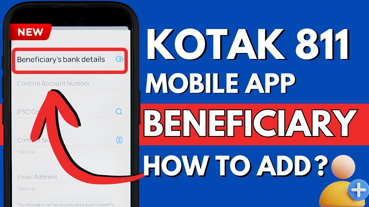 Как добавить получателя платежа в приложение Kotak 811? Активация получателя/бенефициара платежа ...