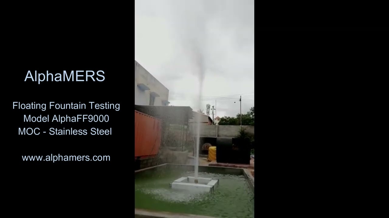 Alpha 9000FF Floating Fountain