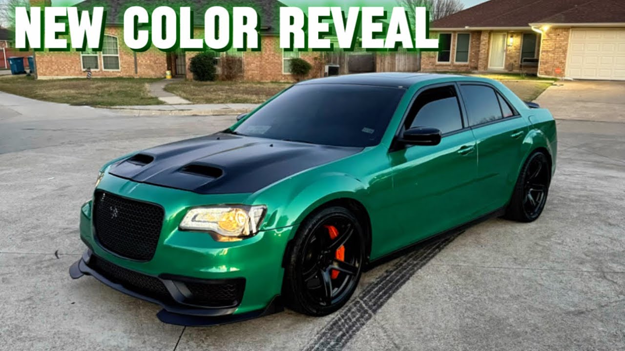 Я обклеил пленкой свой Chrysler 300 с двигателем 392…