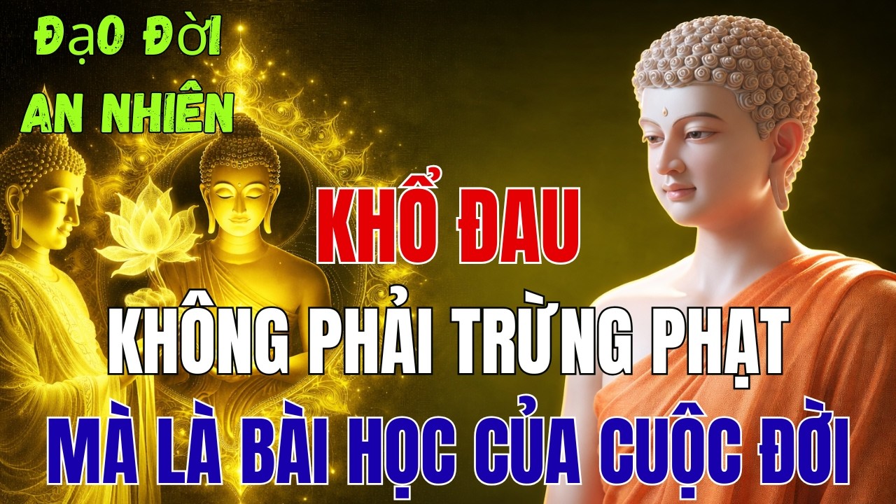 Phật Dạy: Khổ Đau Không Phải Trừng Phạt, Mà Là Bài Học Của Cuộc Đời | Đạo Đời An Nhiên