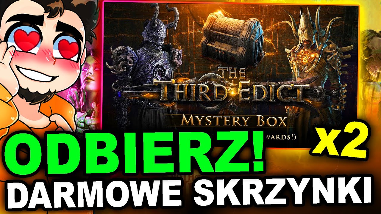 2 FREE MYSTERY BOXY w Path of Exile - Legacy of Phrecia POWRACA!