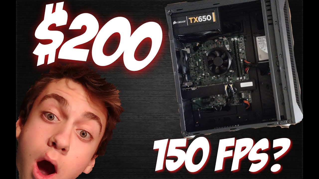 $200 Budget Gaming PC For 2021!!!!