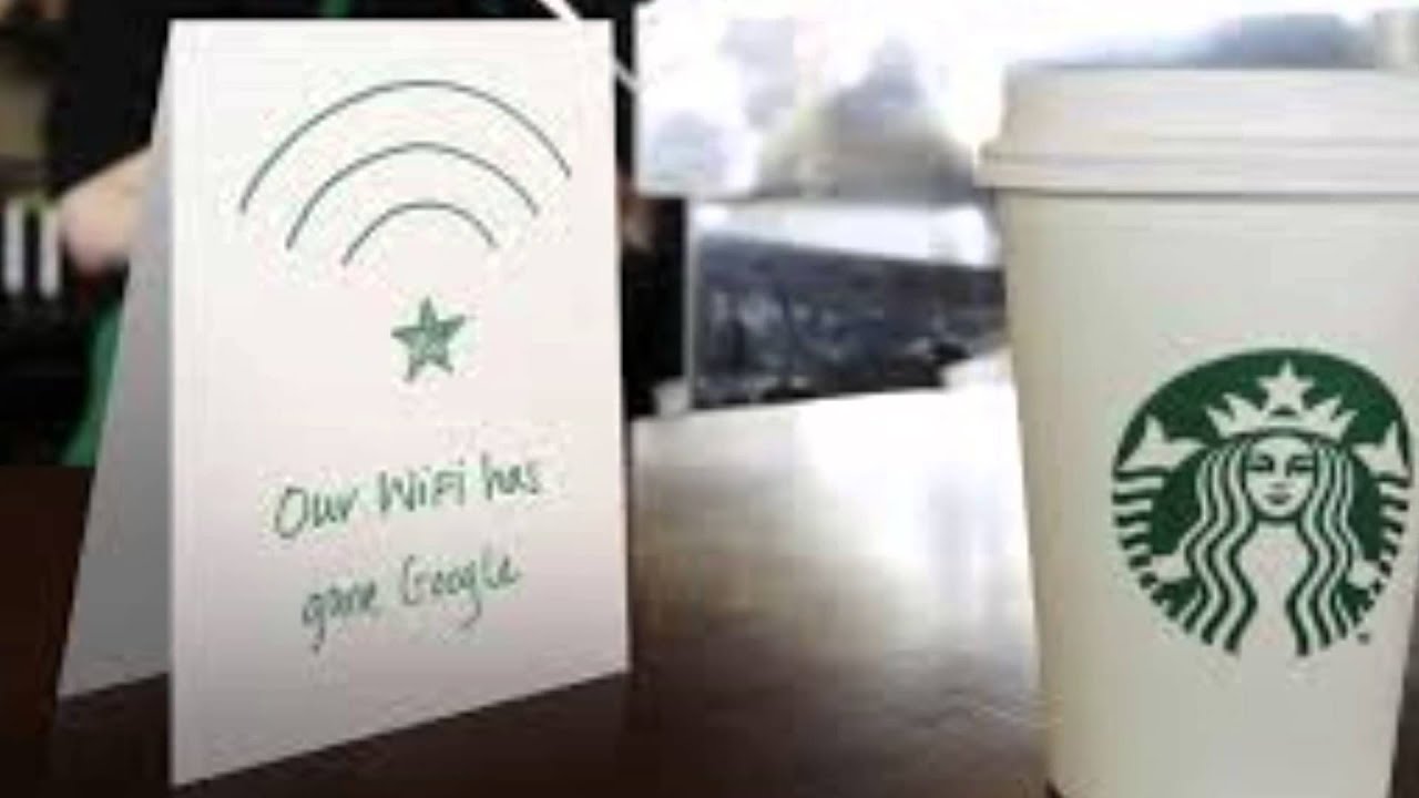 Starbucks WiFi: Going Google