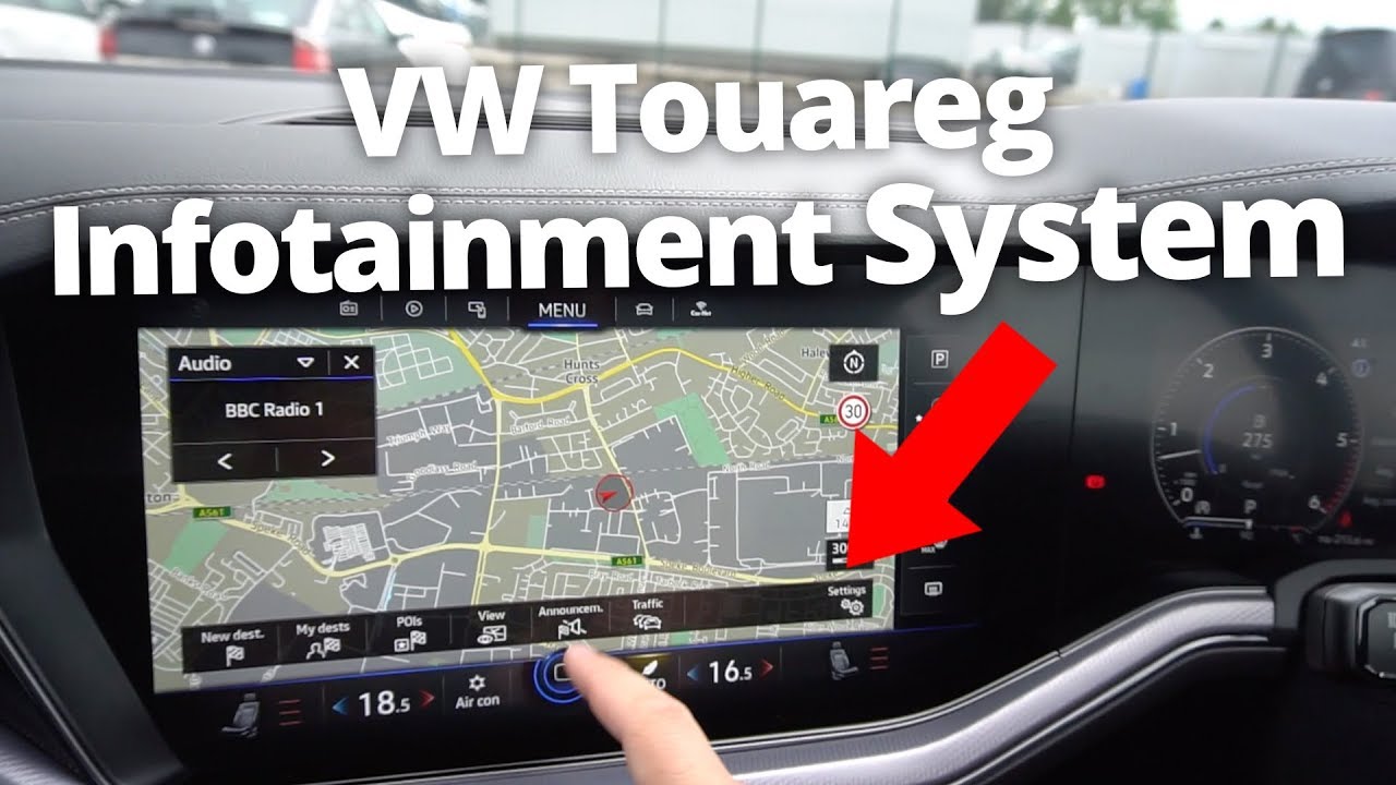 VW Touareg 2019 Infotainment System | Stable Lease