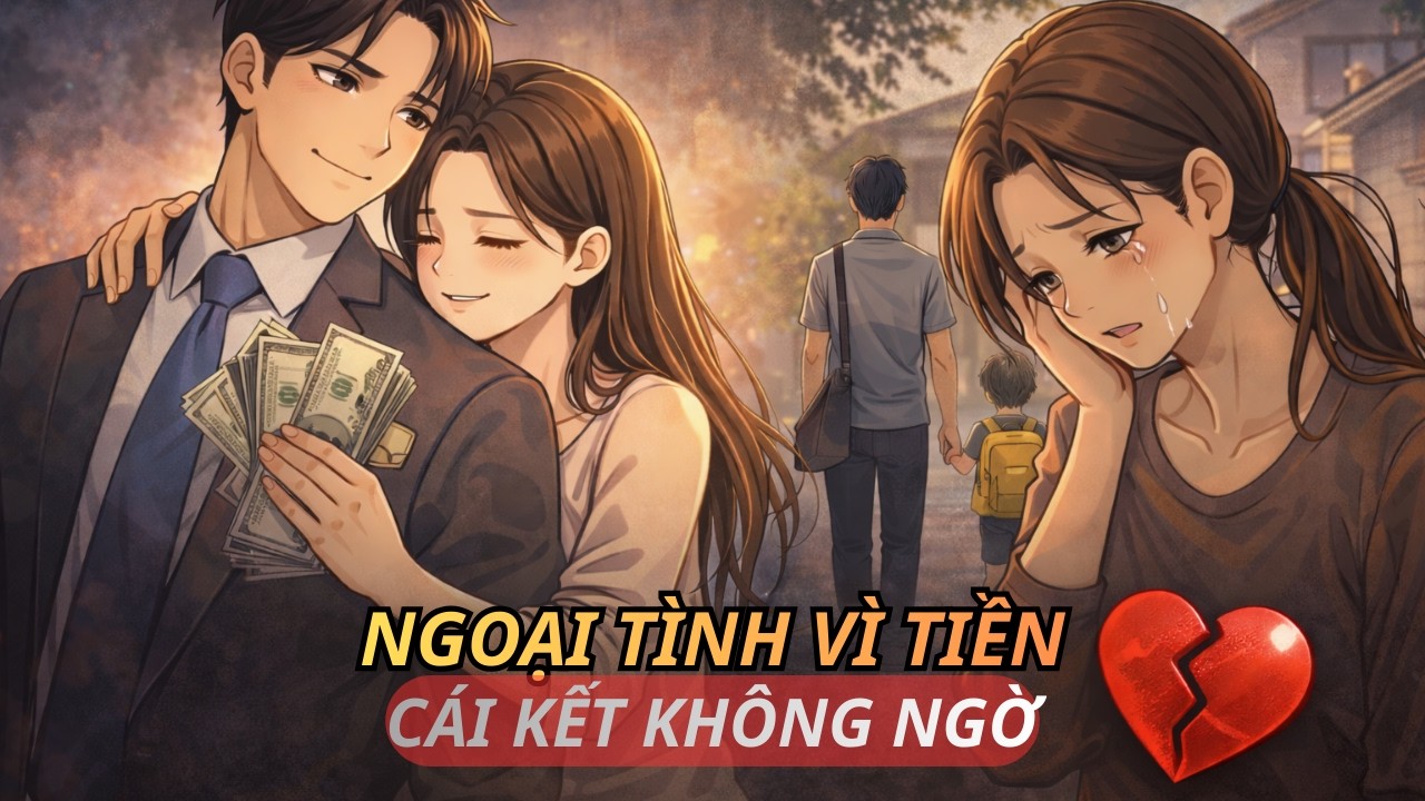 Ngoại Tình Vì Tiền – Cái Kết Đắt Giá Khi Đánh Đổi Gia Đình | Luật Nhân Quả
