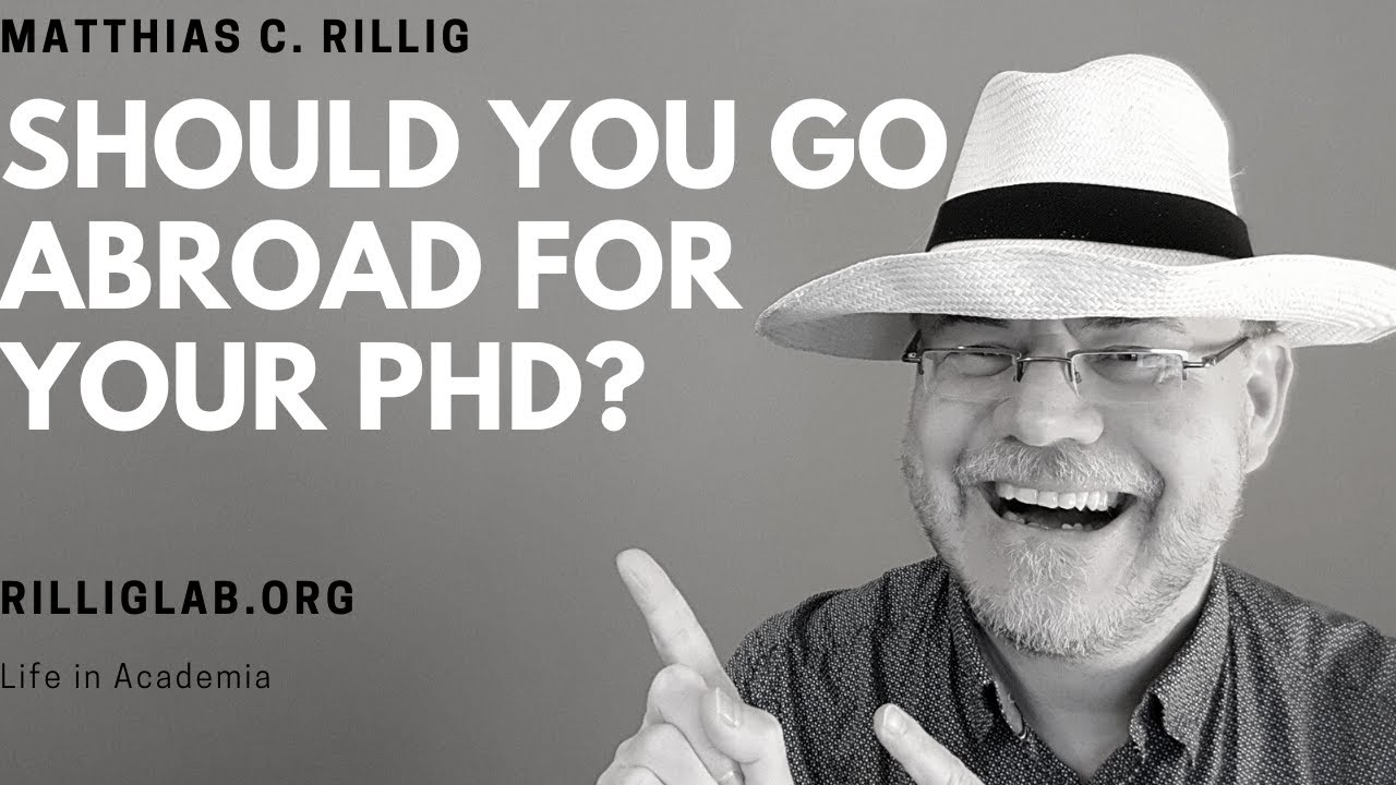 Should you go abroad for your PhD? 