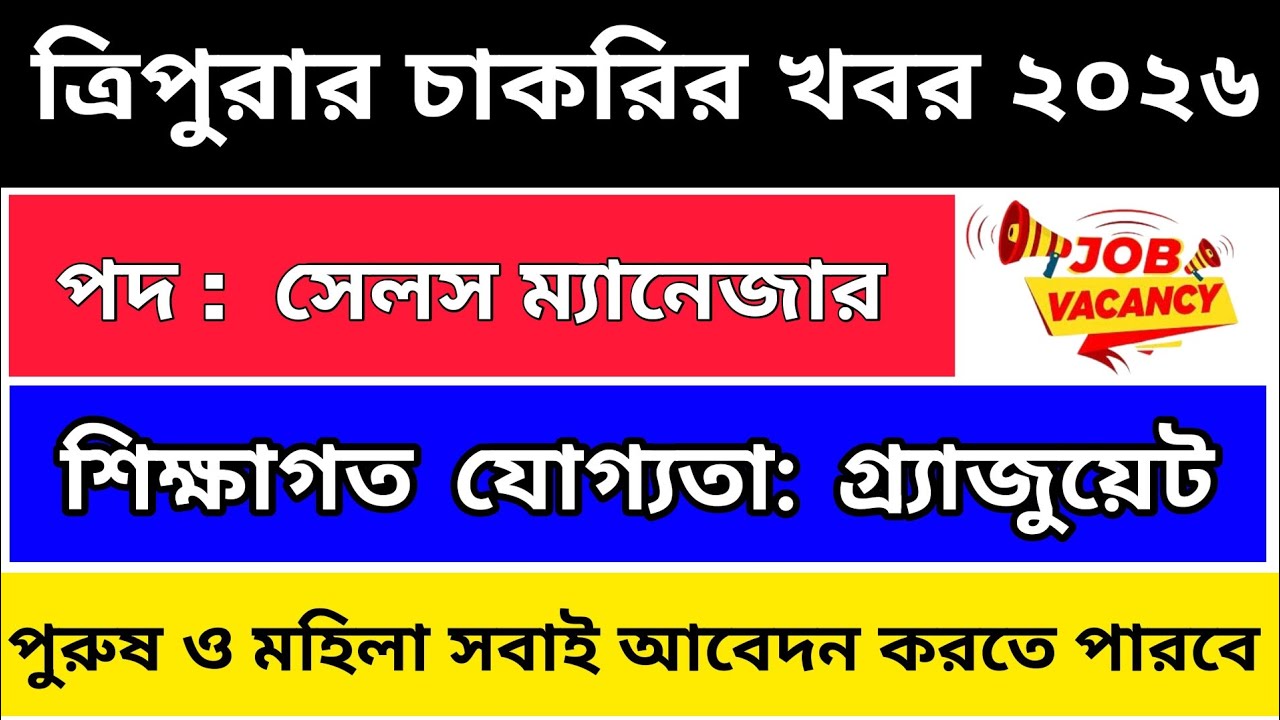 Private Job Notification 2026| Job Update Today| Job News 2026 | New Job Vacancy today 