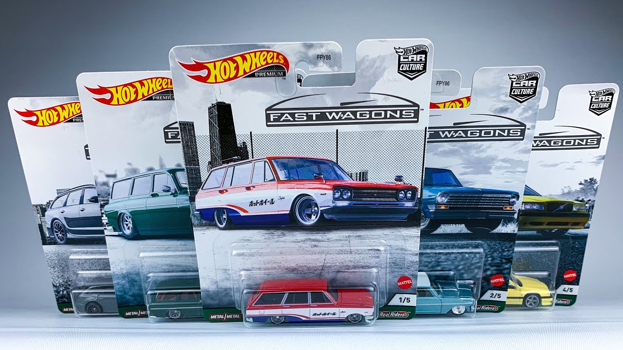 Unboxing Hot Wheels 2021 Car Culture - Fast Wagons!