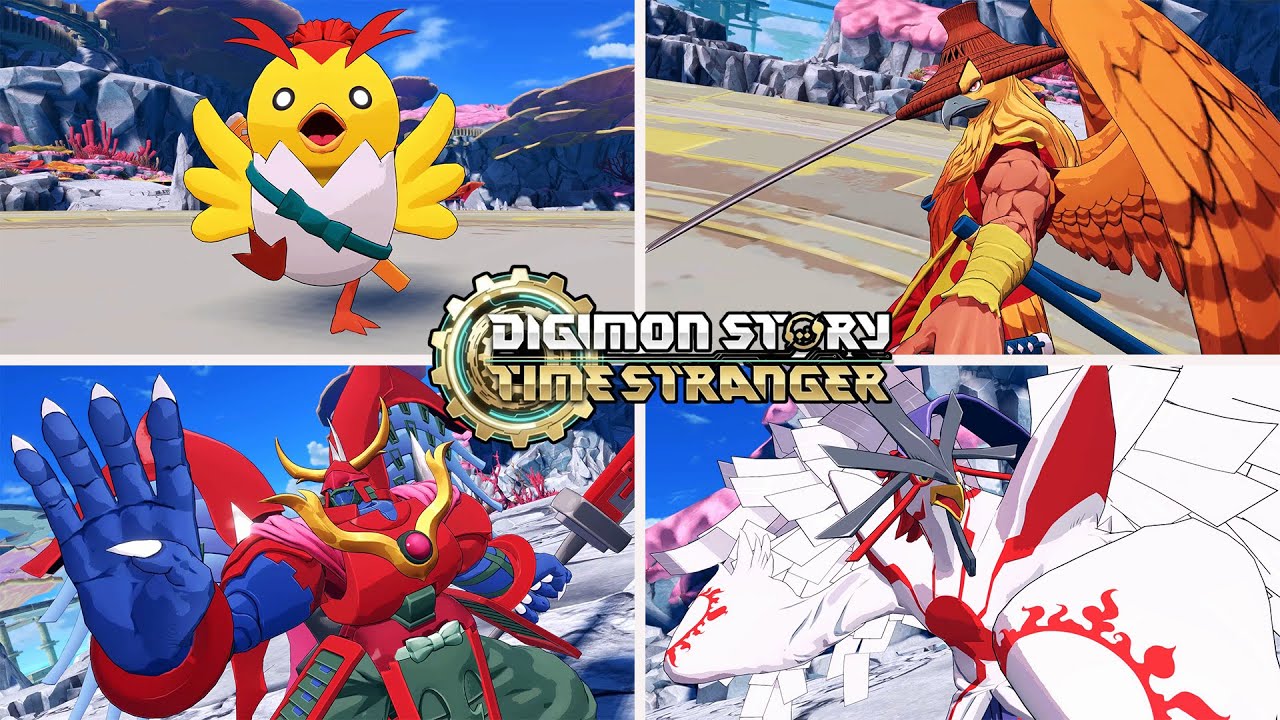 Chronomon HM Evolution, Special Skills & Win Screen - Digimon Story: Time Stranger
