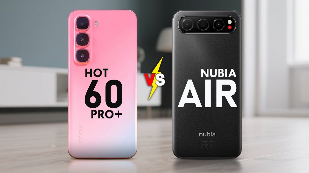 INFINIX HOT 60 PRO+ VS NUBIA AIR - Which Thin Phone is the Best?