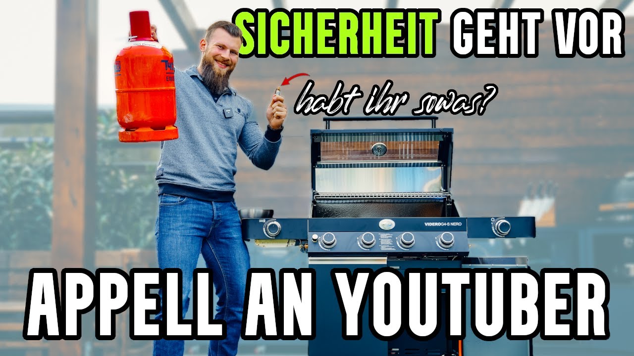 ACHTUNG! Gasgrill Erstinbetriebnahme mit wichtigen Tipps f&uuml;r sicheres Grillen [Mythos aufgekl&auml;rt]
