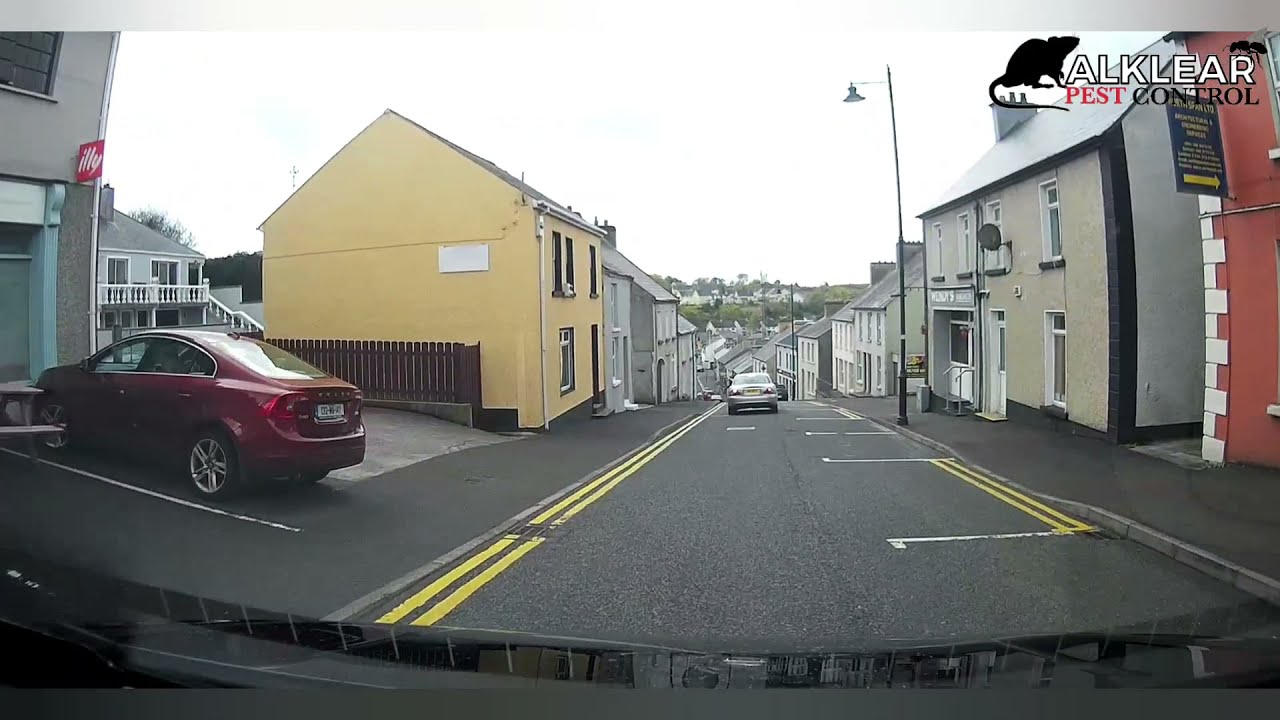 Road into Milford and around the town then heading to Ballyare. Co Donegal