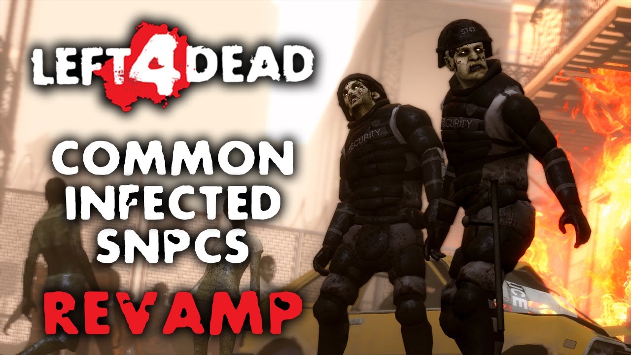 Left 4 Dead Common Infected SNPCs Revamp! | Garry's Mod