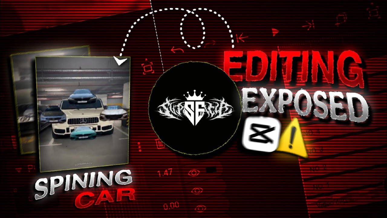 Tutorial of Spinning car effect in capcut| car editing | supermacy edits #tutorial #editing #fyp