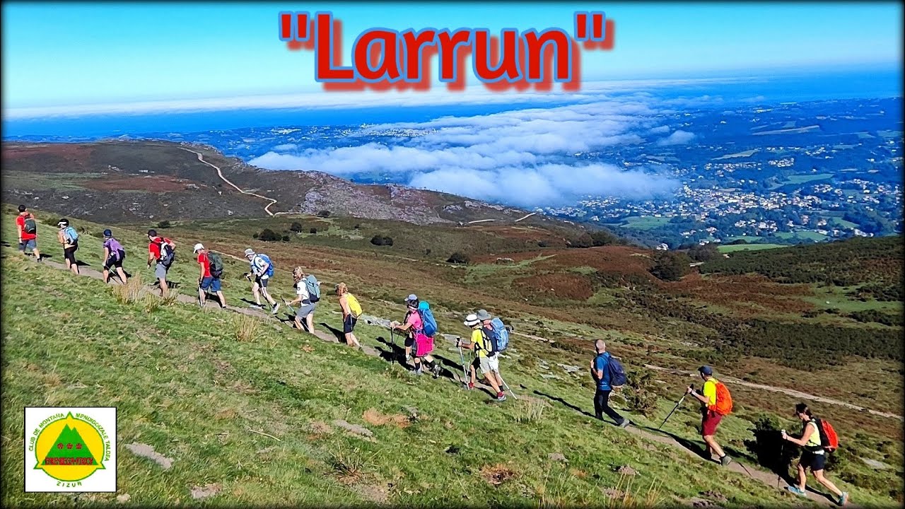 Travesía Sare (Francia) al Larrun, para terminar en Bera (Navarra)