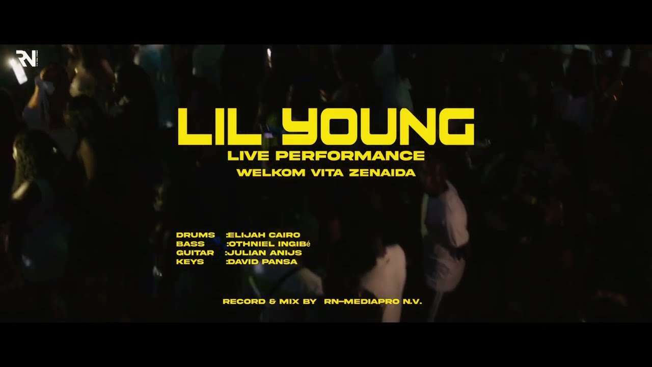 Lil Young Live Zenaida -Welkom Vita (Official Video) @officiallilyoung1287