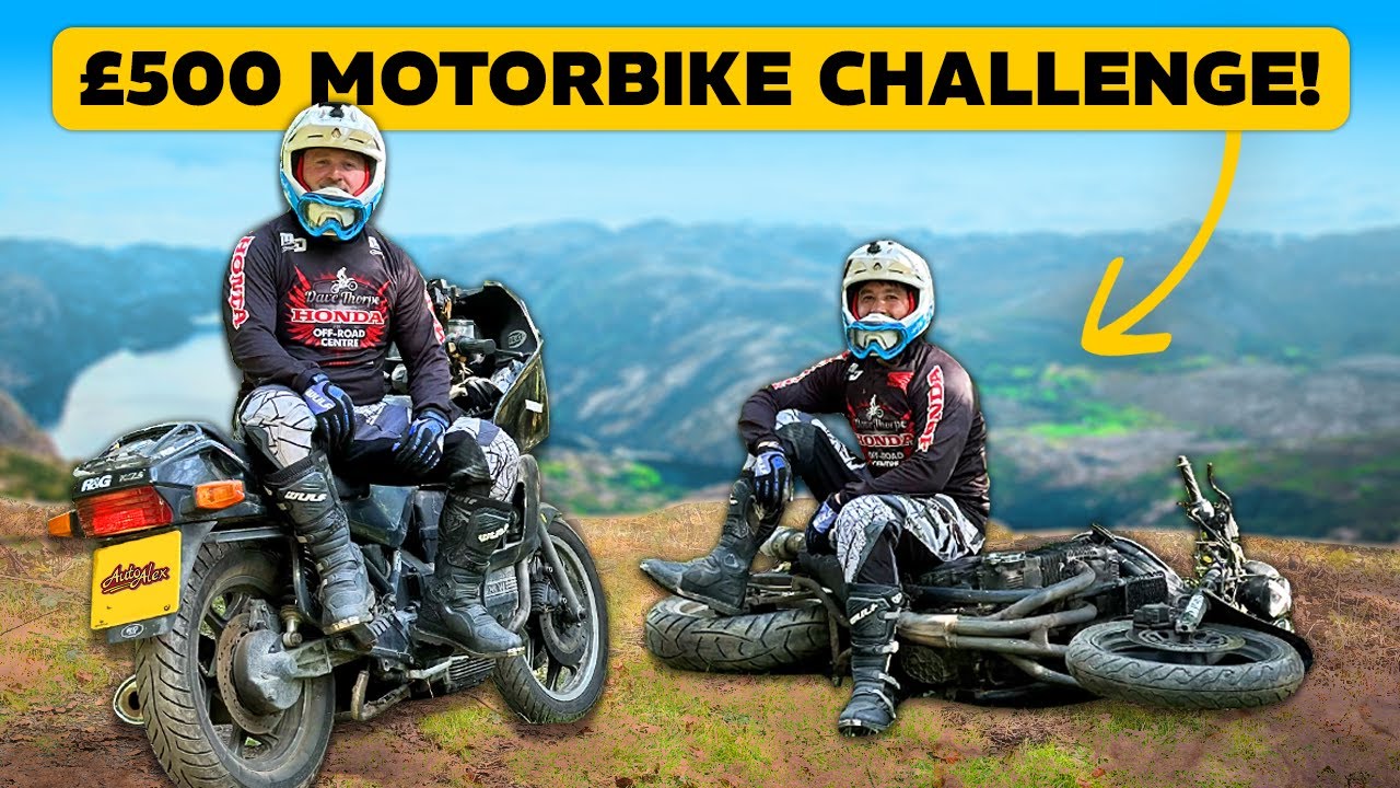 CAN £500 MOTORBIKES SURVIVE OFF ROAD?