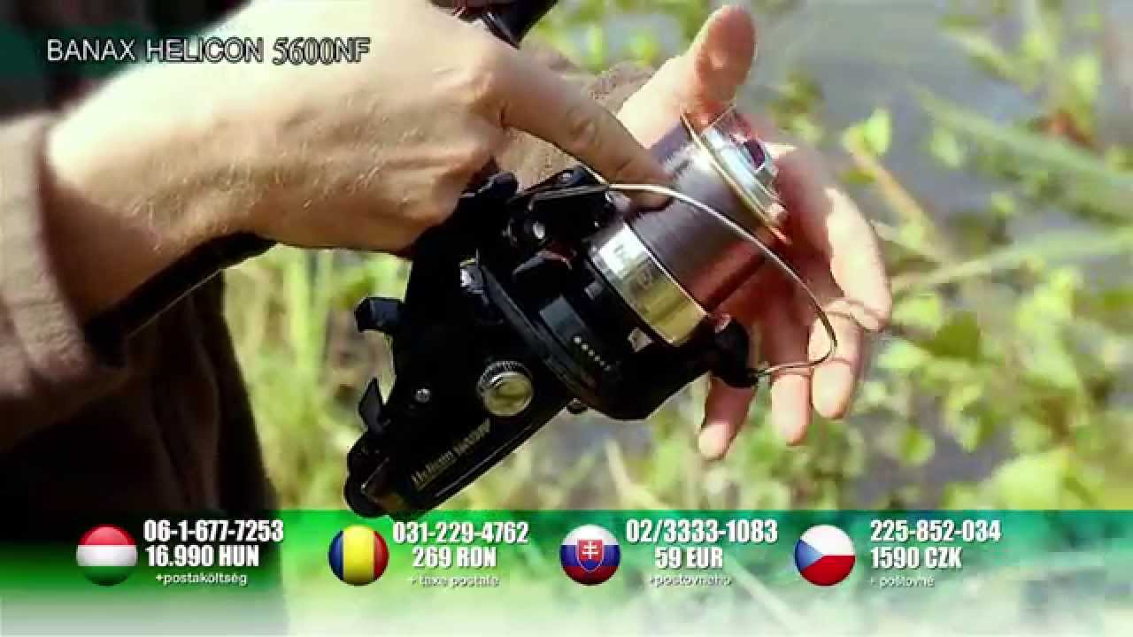 Banax Helicon 5600NF nyeletőfékes távdobó orsó