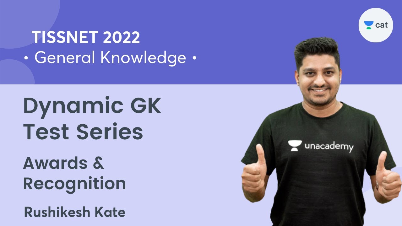 Dynamic GK Test Series l Awards & Recognition | General Knowledge | TISSNET 2022 | Rushikesh Kate