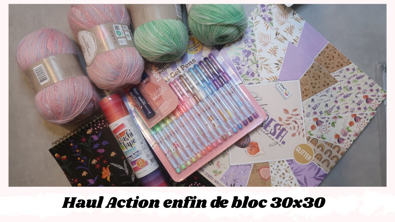 Haul Action enfin de bloc 30x30🎉