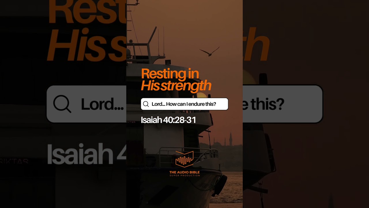 💭 Have you been asking yourself: &ldquo;Lord... How can I endure this?&rdquo;
