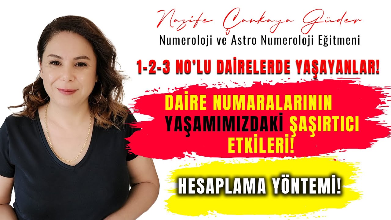 Kaderimiz Sayılara Mı Bağlı?( Daire Numaraları Serisi 1-2-3 Numaralı Daireler)