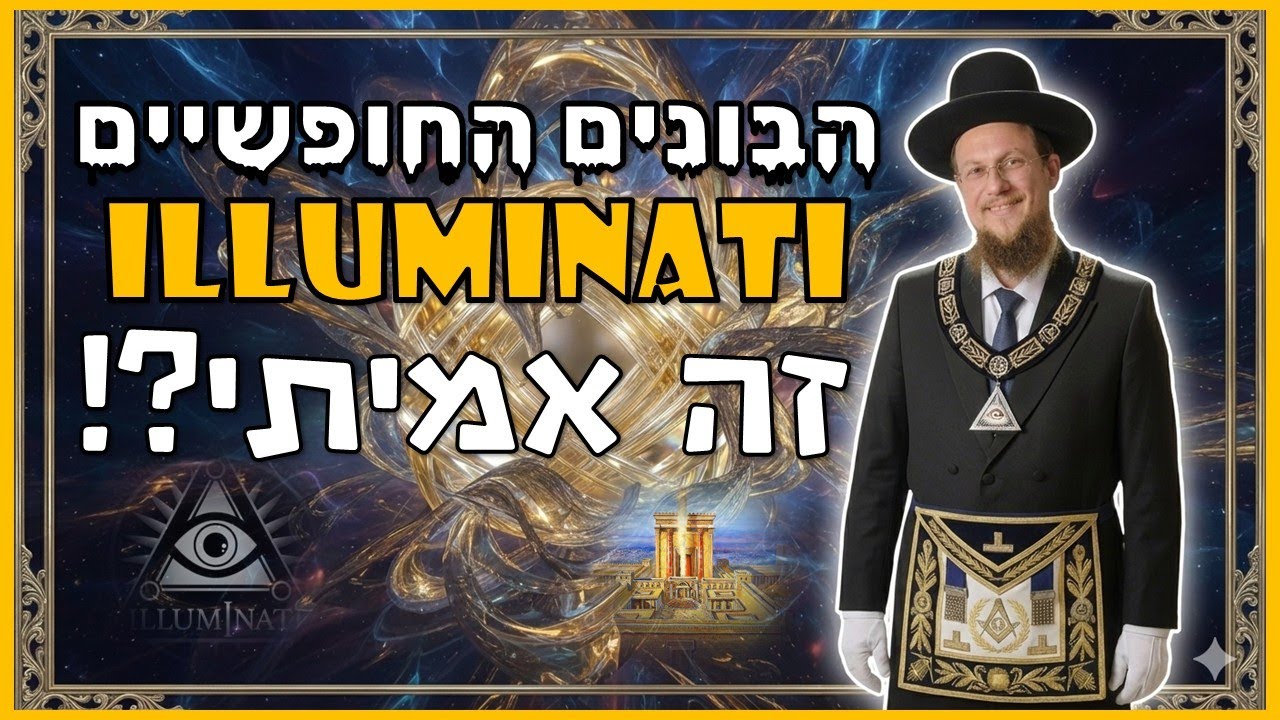 הבונים החופשים, אילומינטי, כדור הארץ הארץ שטוח - מה יש לתורה לומר על זה?! | הרב גיא אלאלוף