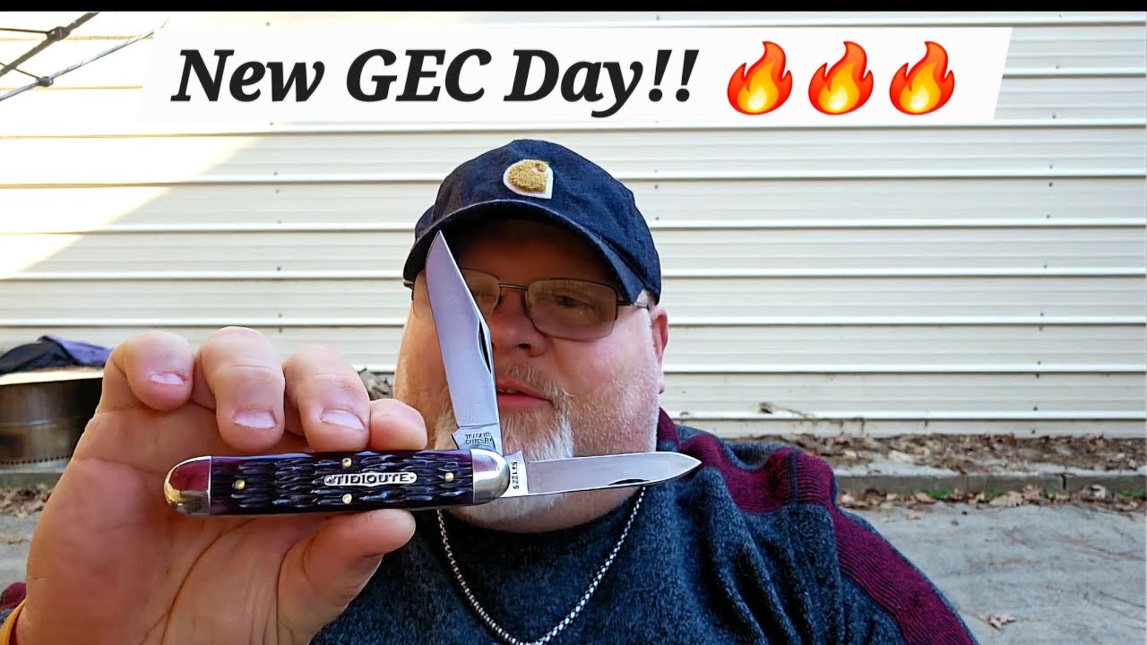 GEC🇺🇸 25-дюймовая большая складная ручка #usa #usamade #traditional #pocketknife #newknife #gec #...