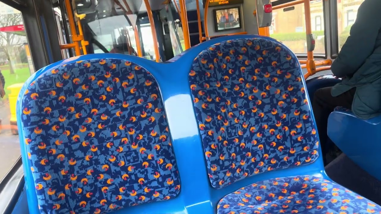 (Last Week of Stagecoach) Journey on Route 96 Stagecoach London LX12CZW 19867 19/1/26