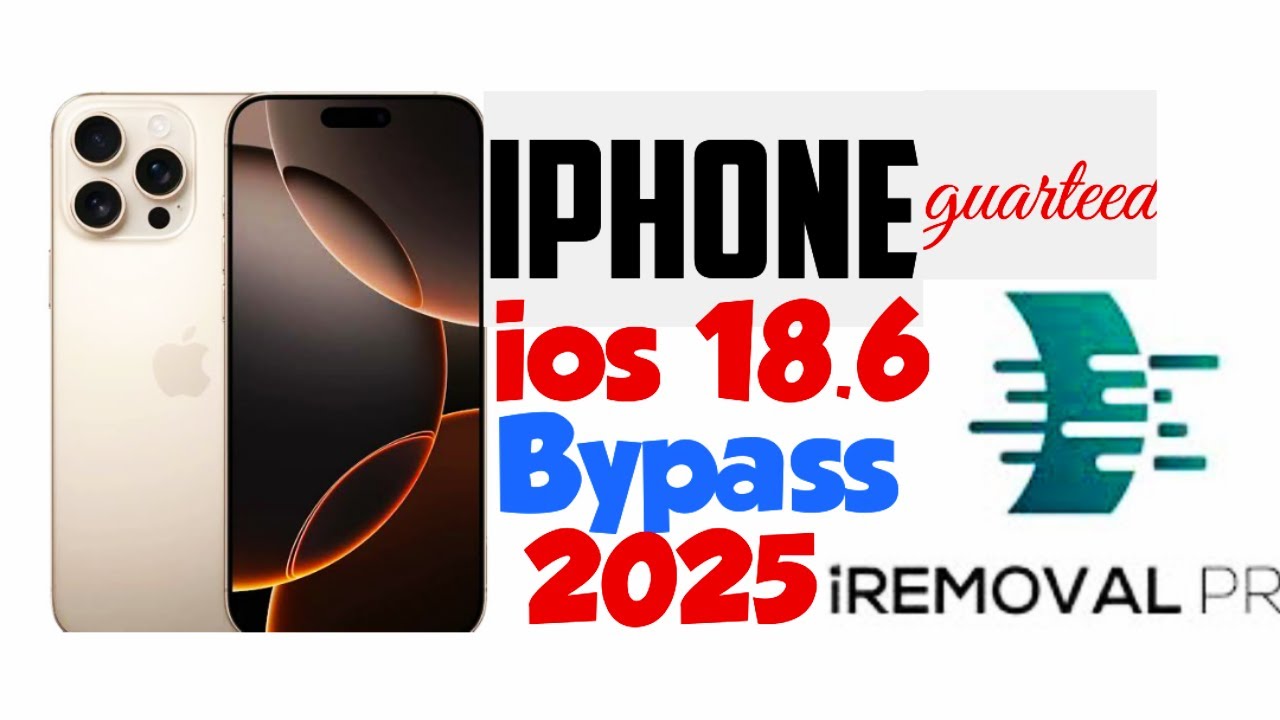 iphone ios 18.6 bypass | 12 pro max icloud unlock