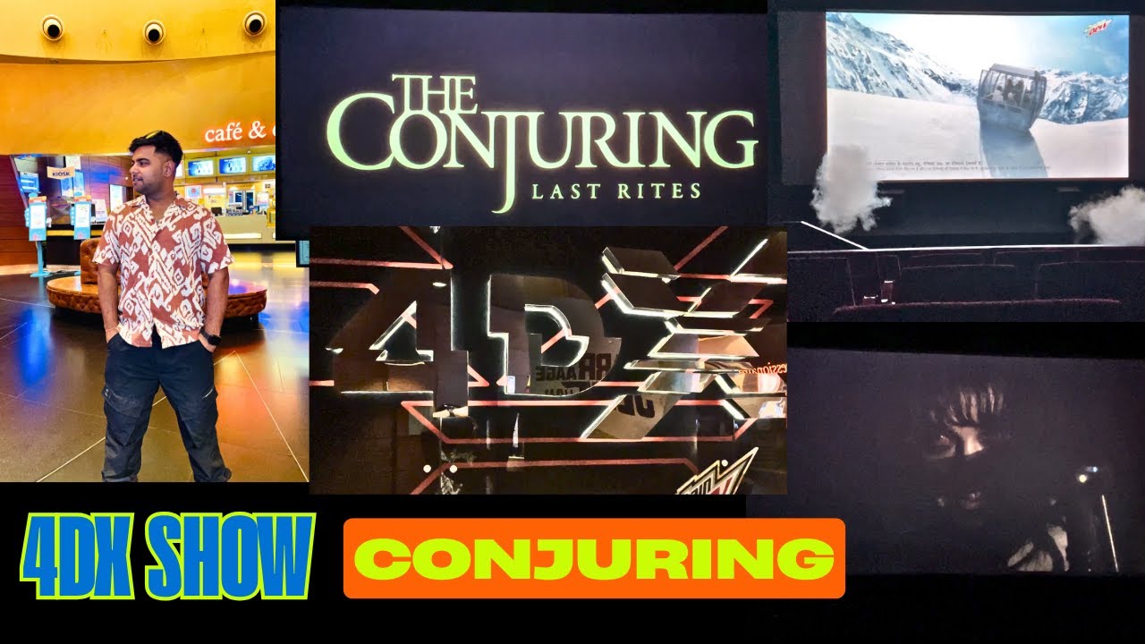 The Conjuring: Last Rites 4DX experience | Movie review vlog  | Horror 😱?