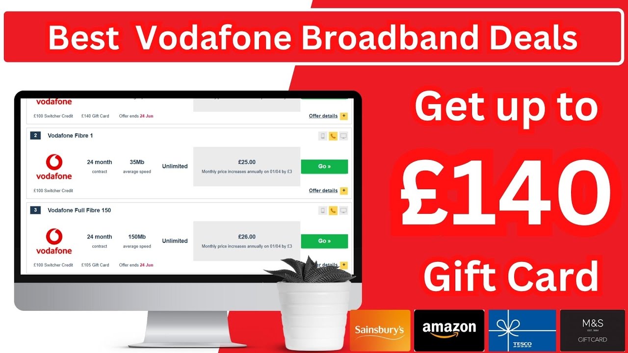 Best Vodafone Broadband Deals Reviewed