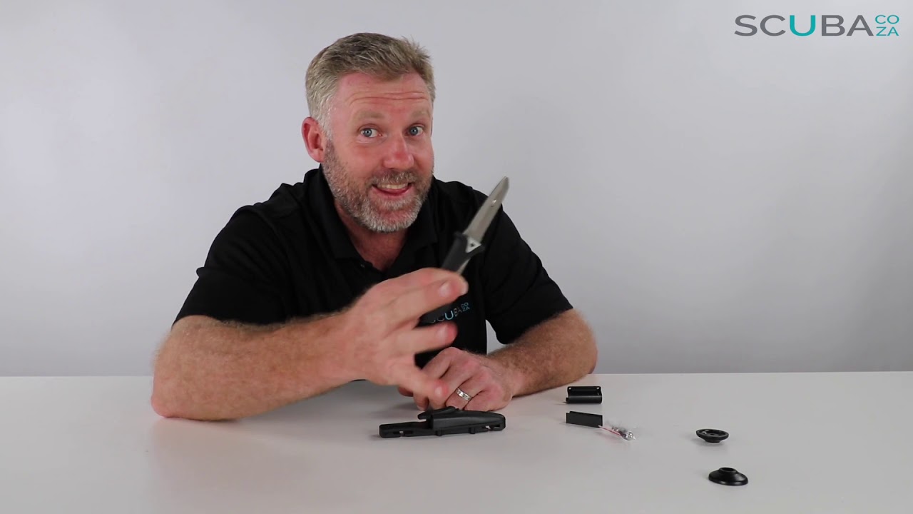 Scubapro White Tip Knife, Product review by Kevin Cook, SCUBA.co.za