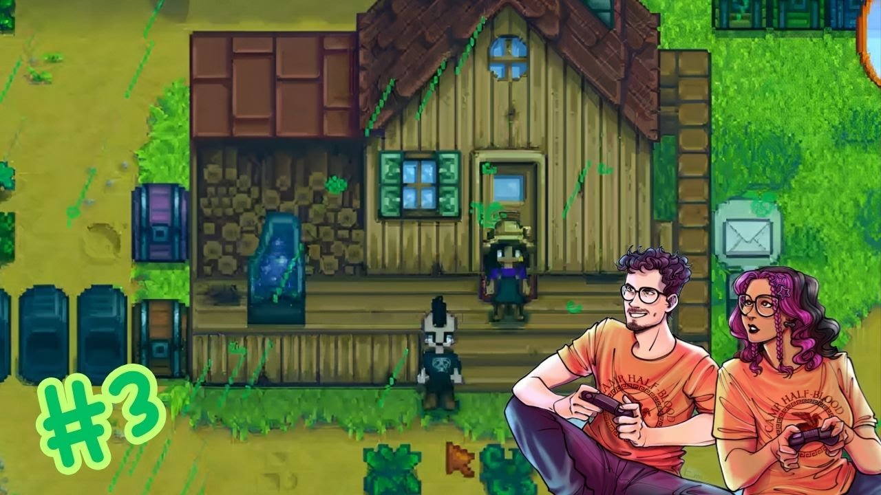 CHUVA VERDE! - STARDEW VALLEY #stardewvalley #3