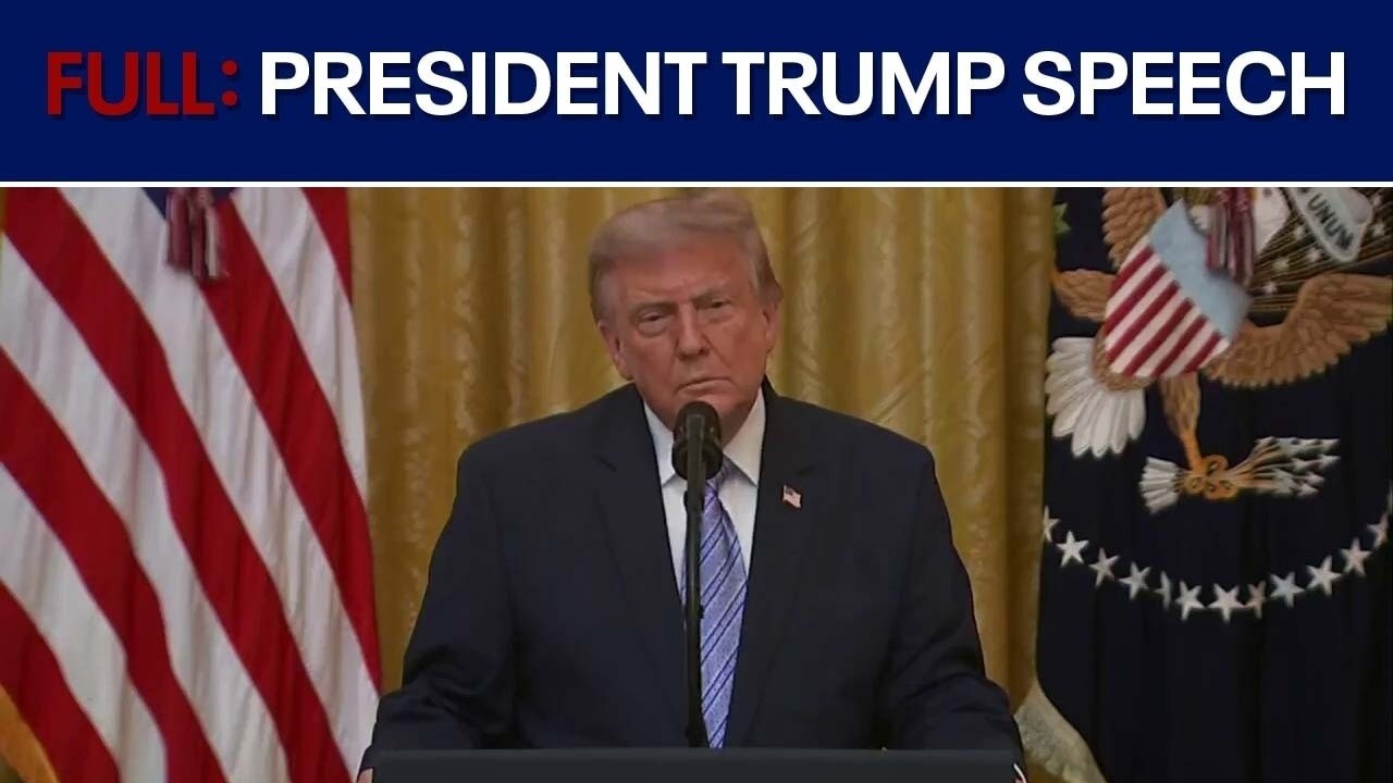 ПОЛНАЯ ВЕРСИЯ: Президент Трамп выступает с обращением в прайм-тайм