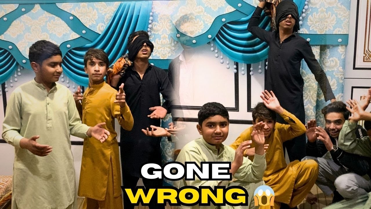 Can we Survive this ? Blind fold challenge Gone Wrong ft friends