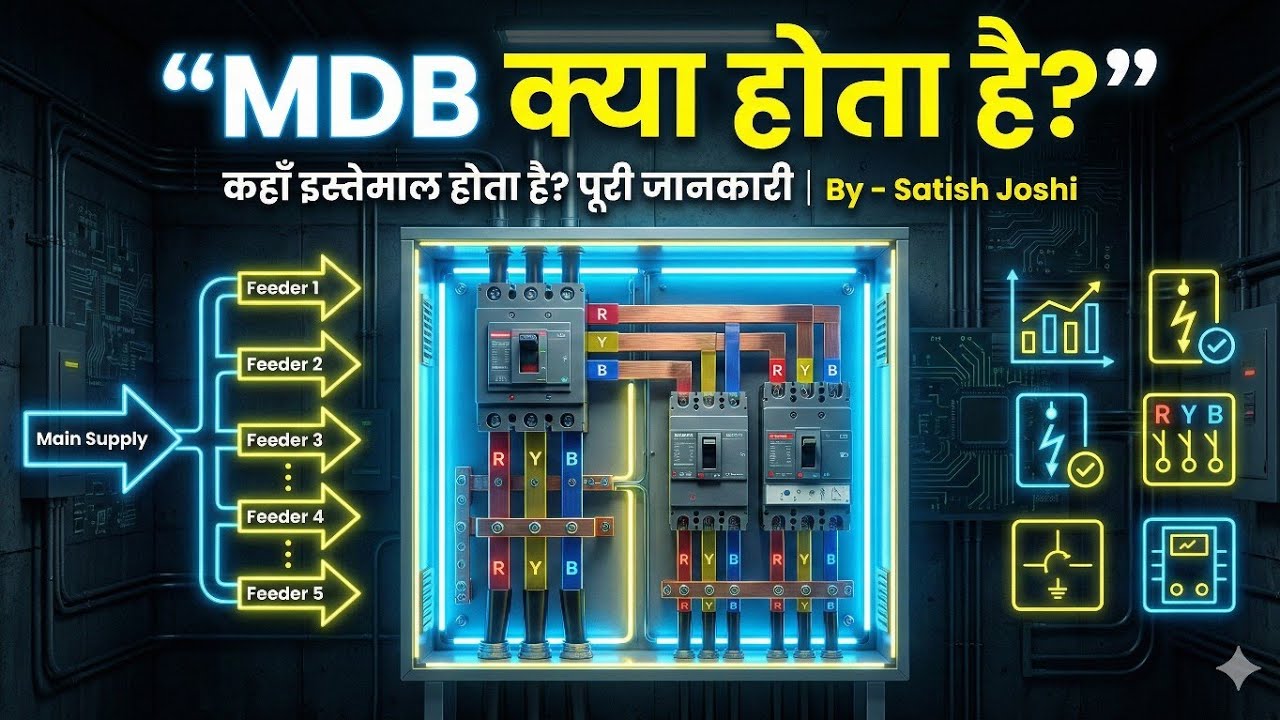 MDB क्या होता है, कहा पर इस्तेमाल करते है इस वीडियो में ले पूरी जानकारी || By - Satish Joshi ||