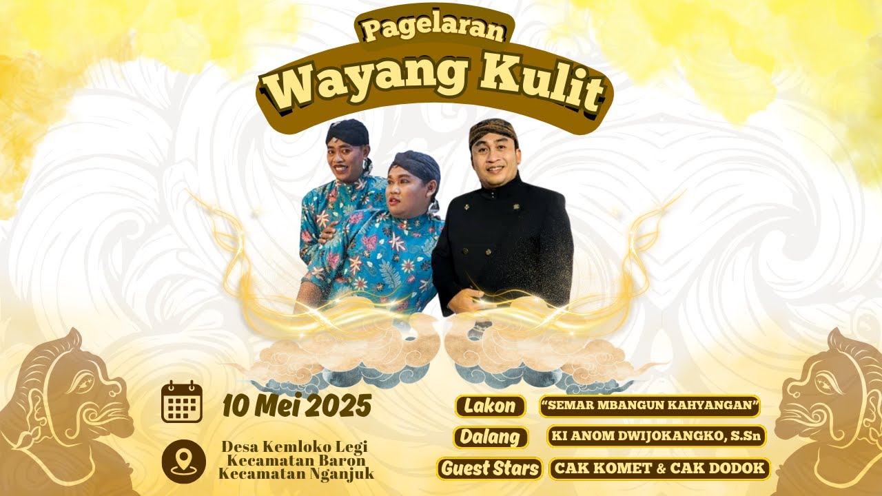 🔴LIVE WAYANG KULIT DALANG KI ANOM DWIJOKANGKO, S.Sn 