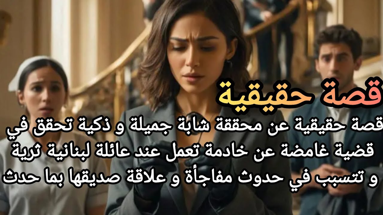 قصة حقيقية عن محققة شابة جميلة و ذكية تحقق في قضية غامضة عن خادمة تعمل عند عائلة لبنانية ثرية و مفاج