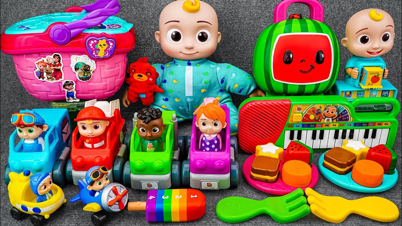 [63 min video] COCOMELON COMPILATION -Satisfying Unboxing CoComelon Deluxe Family House Playset|ASMR