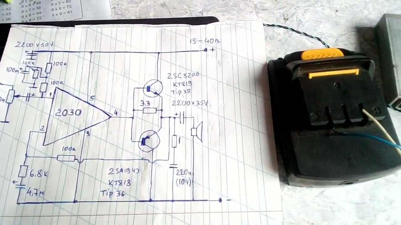 Мощный усилитель звука на тда 2030 и транзисторах