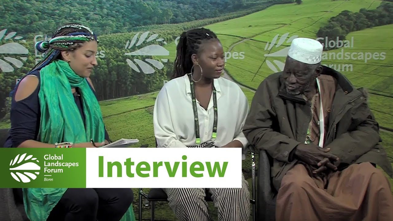 The man who stopped the desert, Yacouba Sawadogo, at GLF Bonn 2018