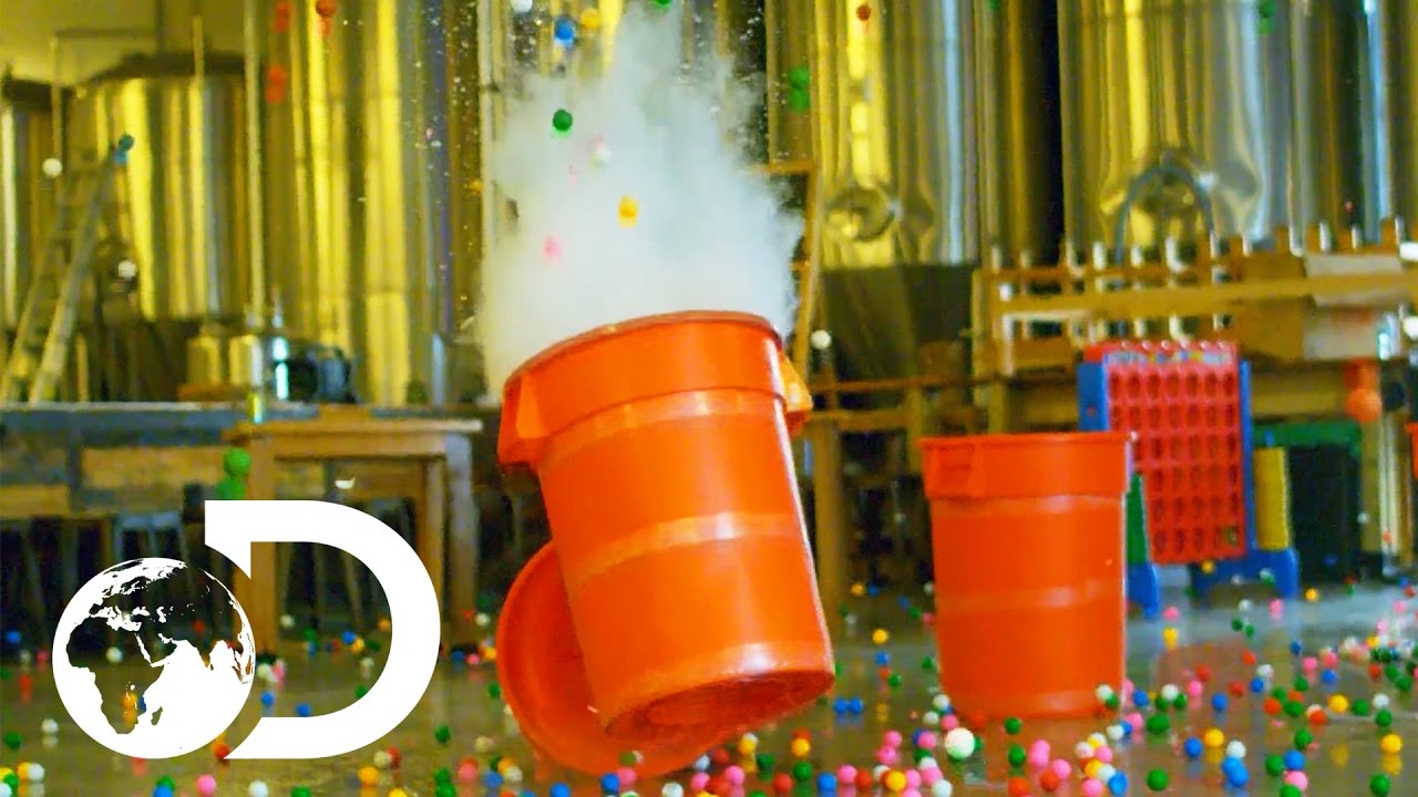 Ping Pong Ball Slow Motion Explosion | Street Science