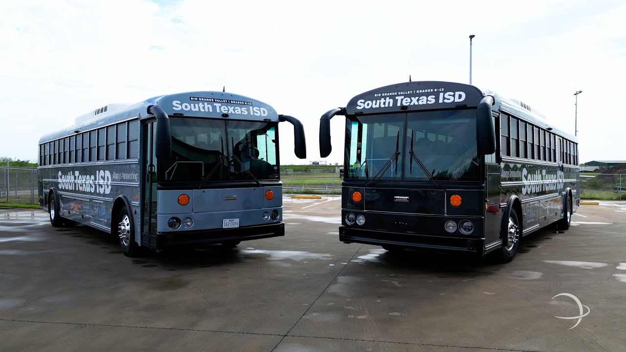 STISD | District Purchases Four New Activity Buses
