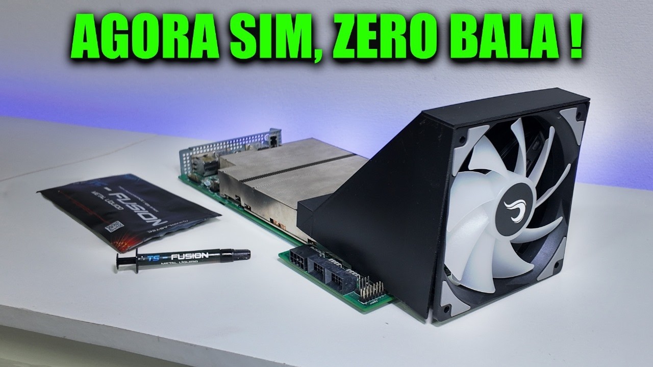 RESOLVENDO OS PROBLEMAS DE TEMPERATURA DA PLACA COM CHIP DE PS5! AGORA T&Aacute; ESTRALANDO DESEMPENHO!