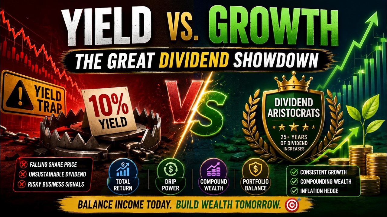 Yield vs. Growth: The Great Dividend Showdown 📈
