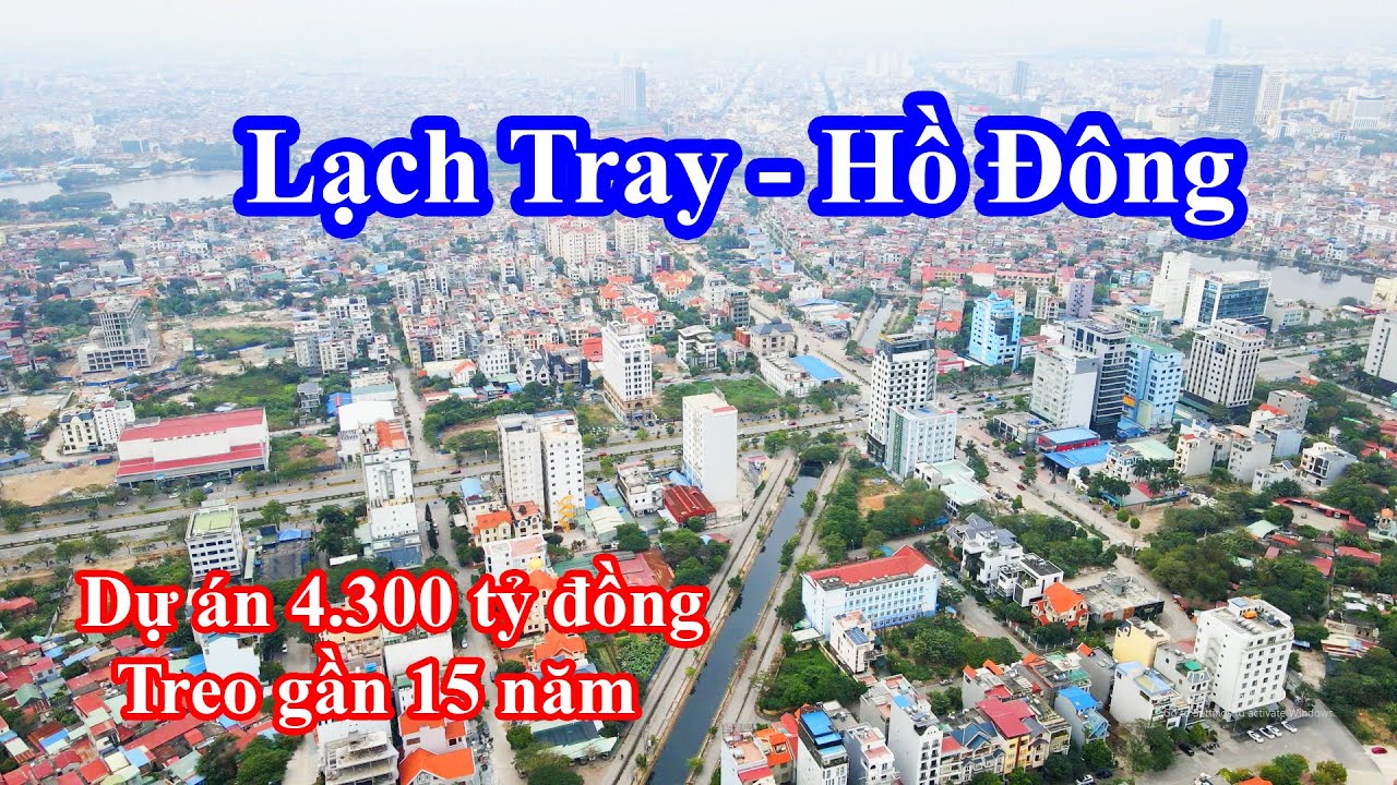Đường Lạch Tray Hồ Đông Hải Phòng tìm phương án hồi sinh dự án hơn 4300 tỷ đồng