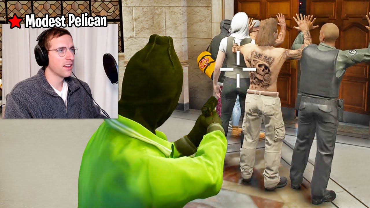 GTA ROLEPLAY (Мы наконец-то добрались до большого банка)
