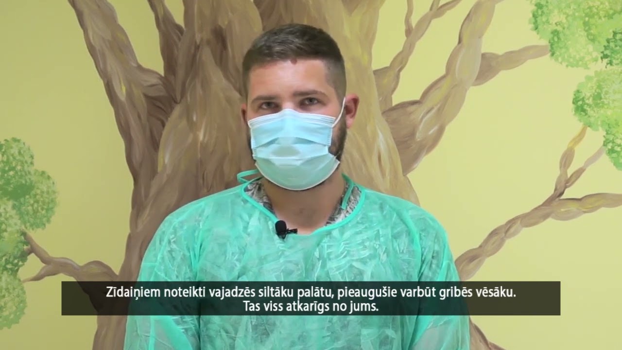Pacienta stacionēšana Bērnu slimnīcas infektoloģijas nodaļā (21. nodaļā)